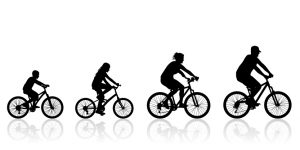 Bicycling with Tom & Jean Hollis