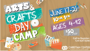Arts & Crafts Camp 2019 @ Christian Center Church | Belle Vernon | Pennsylvania | United States