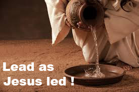 Lead as Jesus led!