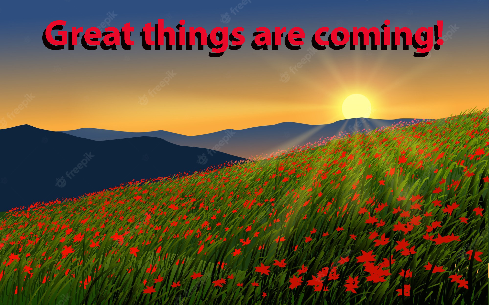 Great things are coming….trust the preparation
