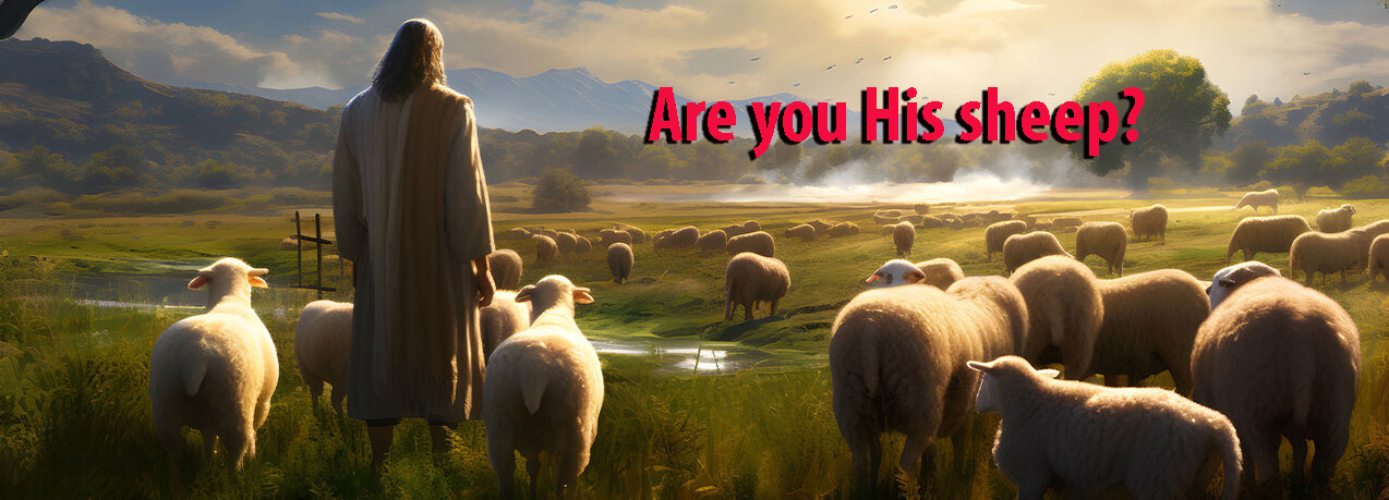 Are you, His sheep?