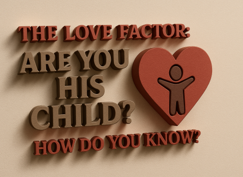 The Love Factor: Are you His child? How do you know?